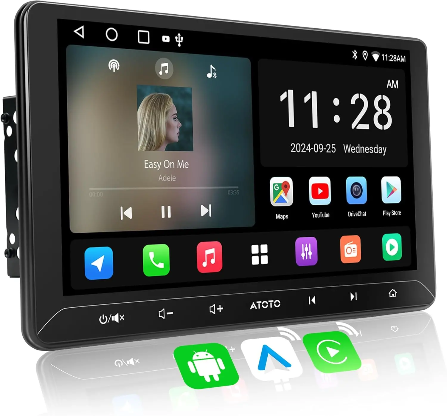Autoradio Atoto A5LG211T 2 DIN Android avec Écran Tactile de 10,1