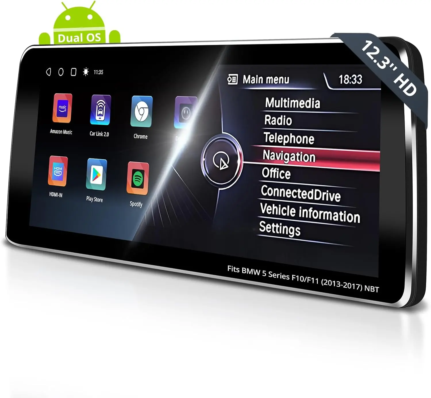 Atoto S8BM5S512B8PN Autoradio BMW de 12,3" avec CarPlay et Android Auto sans fil — Autoradios et unités principales