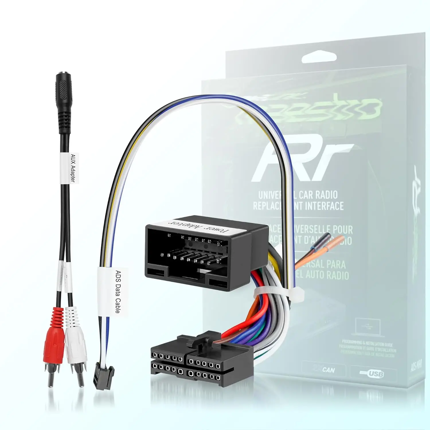 Harnais de câblage Atoto AC-ADSX10 pour décodeur de protocole ADS pour stéréo de voiture X10