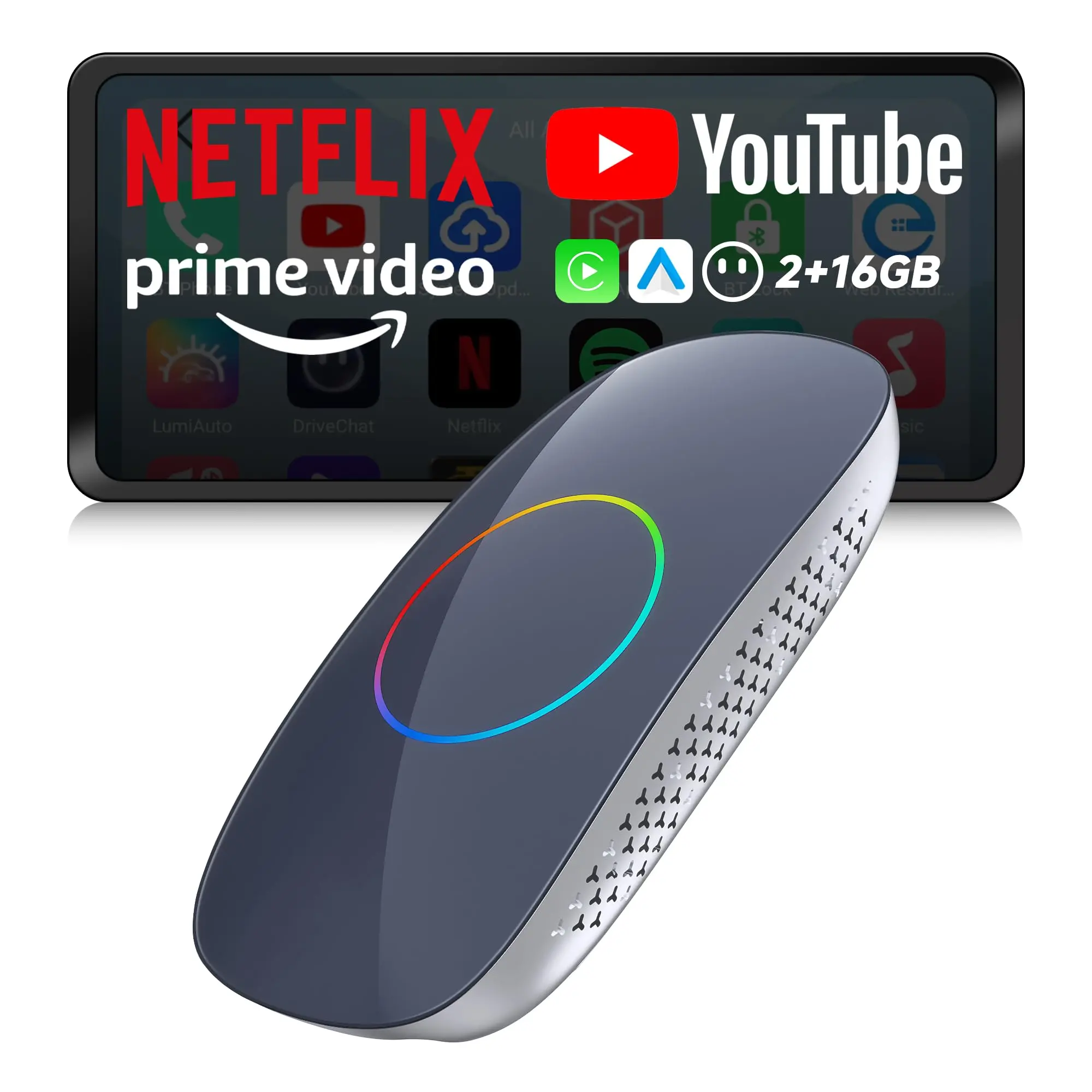 Adaptateur sans fil Android Auto Atoto CarWave CB4CT avec sortie HDMI