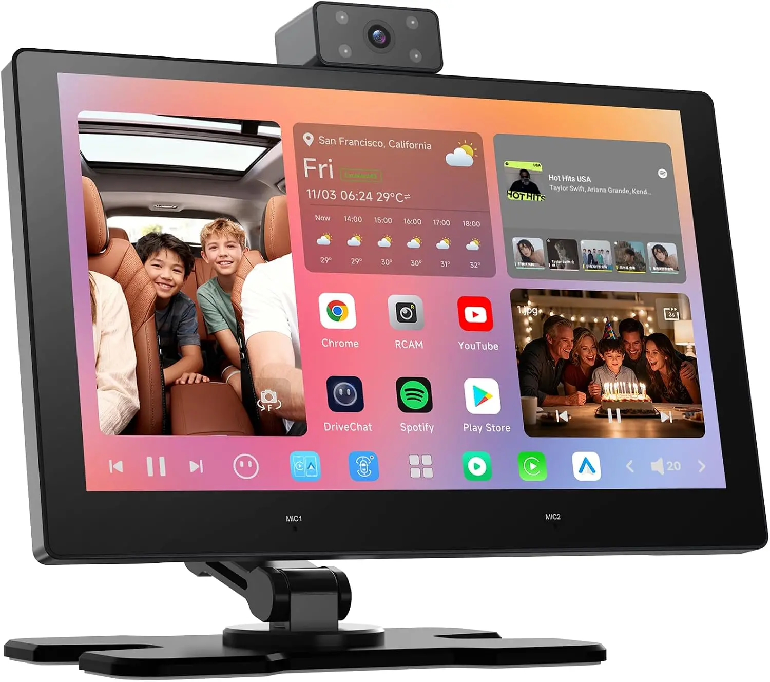 Atoto P609L1N Stéréo de voiture portable de 9.19" avec CarPlay et Android Auto sans fil — Autoradios et unités principales