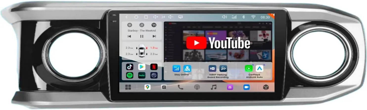 Atoto S8LTAC10ADM Autoradio Android 10.1" pour Toyota Tacoma — Autoradios et unités principales