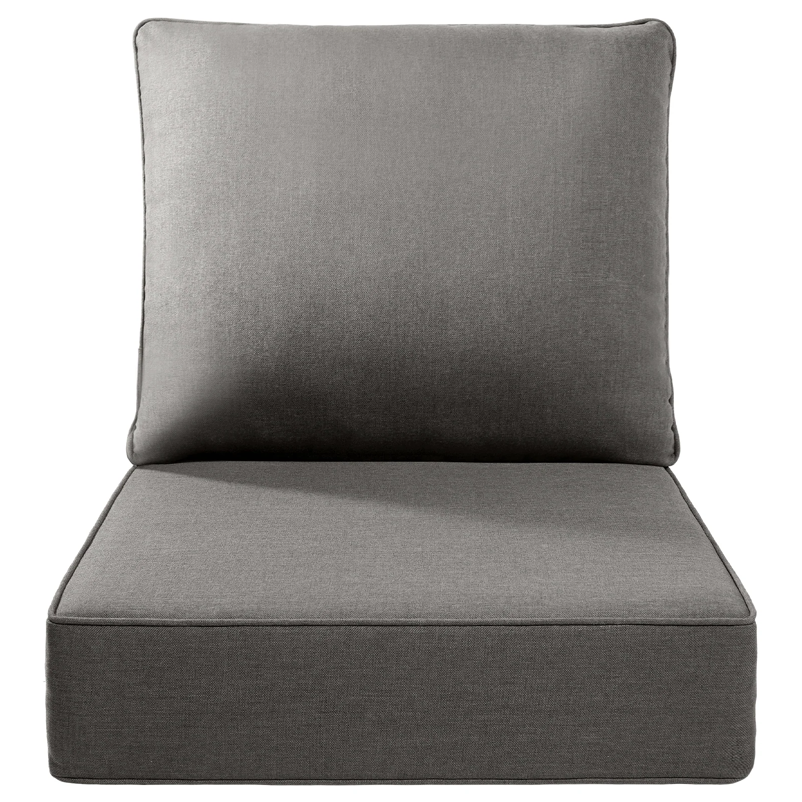 Ensemble de coussins de remplacement d'extérieur - Gris classique — Mobilier de patio et d'extérieur