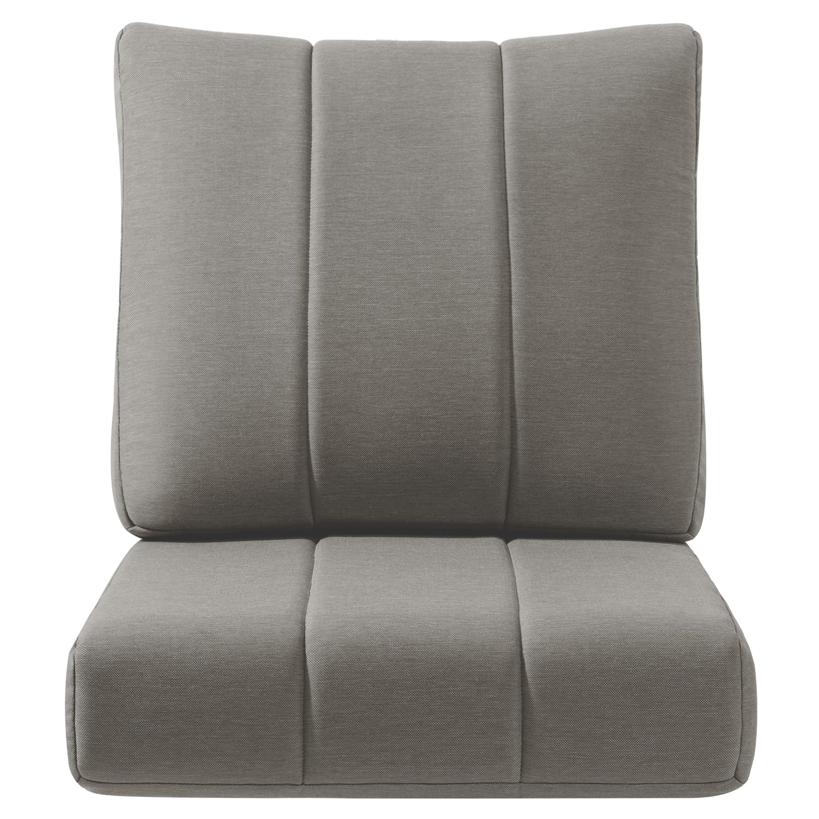 24" x 24" x 6" Outdoor Replacement Cushions - Grey - Set of 4 — Patio & Outdoor Furniture