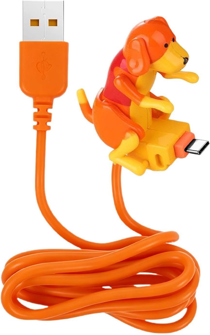 Chargeur USB-C avec design mignon de chien — Appareils domestiques intelligents