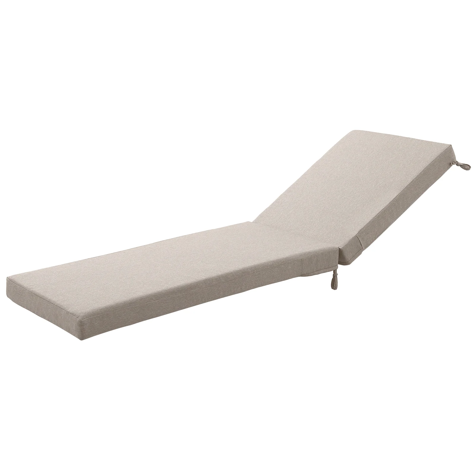 Coussins de Chaise Longue d'Extérieur Belord 72x22x3.5 Beige — Mobilier de patio et d'extérieur