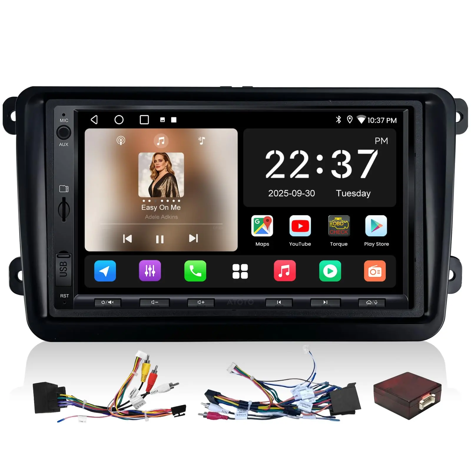 Atotozone A5L Android Car Radio for VW Golf 5 6 Passat Jetta Polo — Car Stereos & Head Units