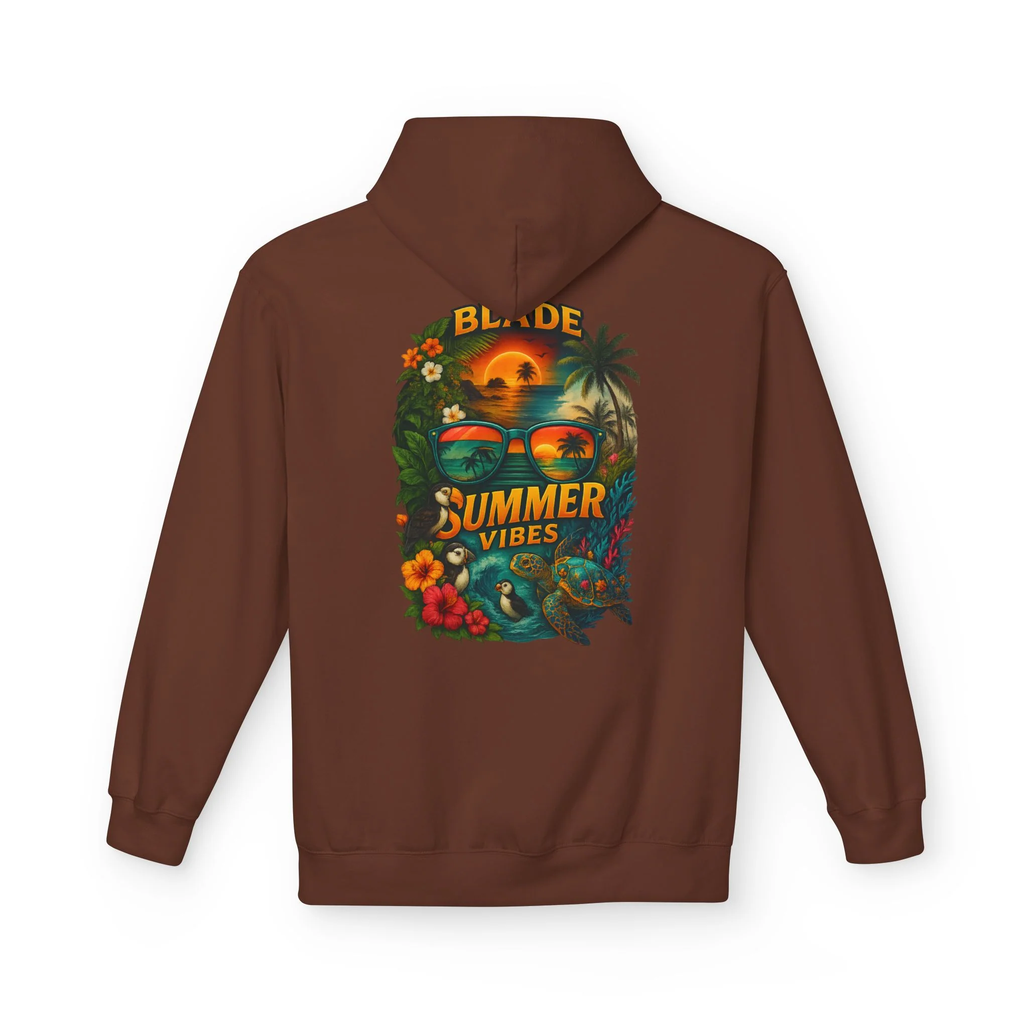 Hoodie Multi Summer Vibes Blade - Cocoa — Sweats à capuche pour hommes