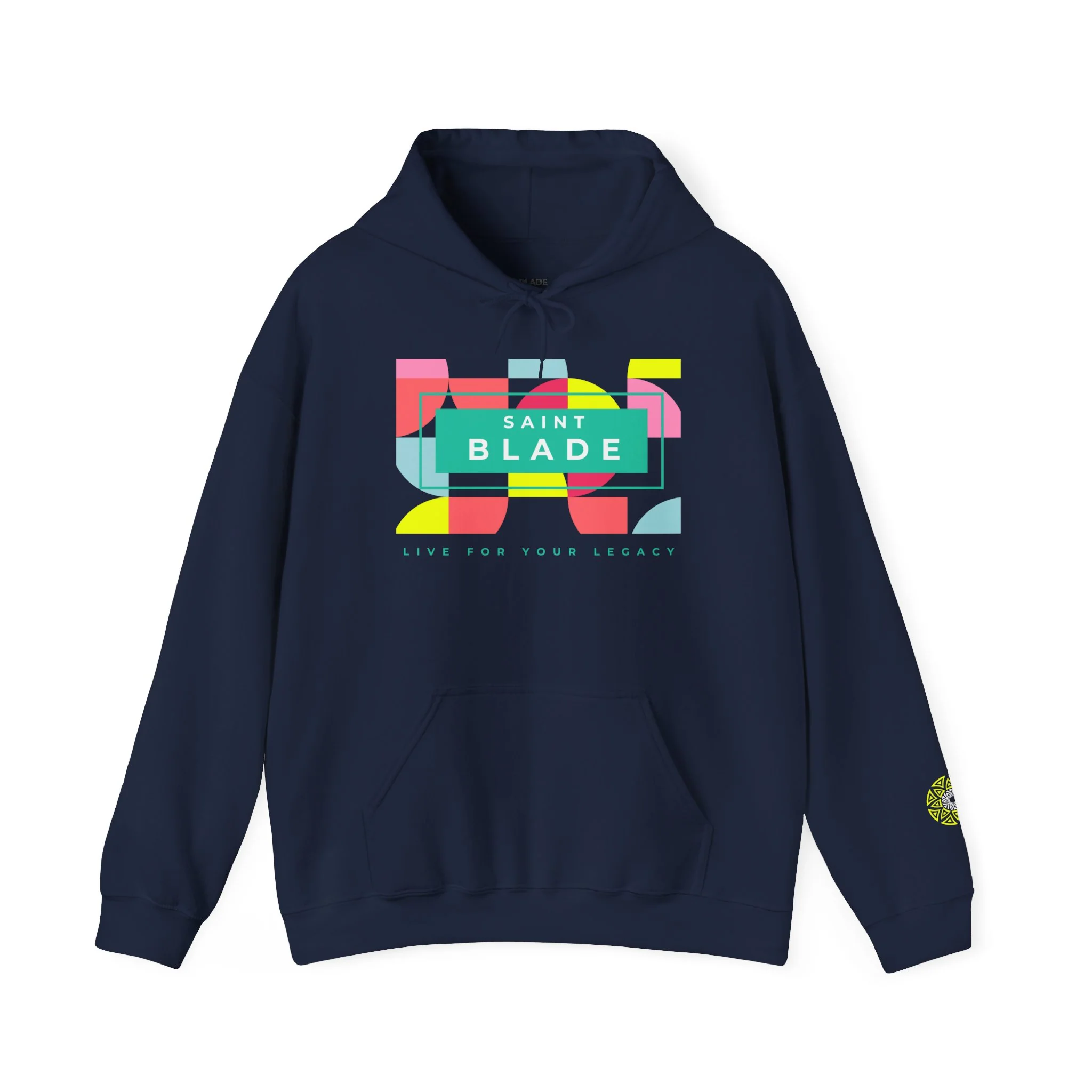 Hoodie Saint Blade Confetti Legacy - Marine - Taille S — Sweats à capuche pour hommes