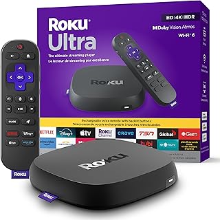 Roku Ultra 2024 | 4K Streaming Device with HDR10+