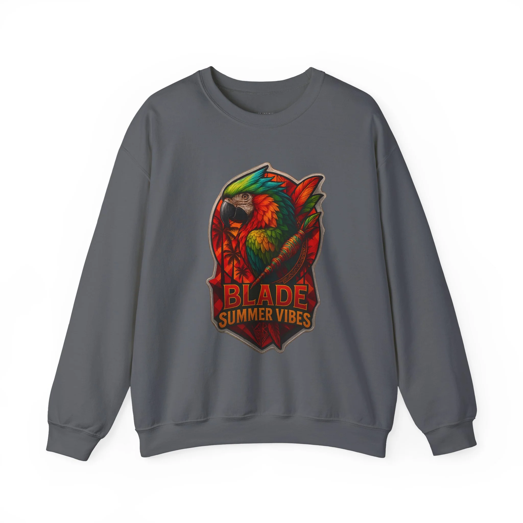 Aztec Parrot Unisex Crewneck Sweatshirt
