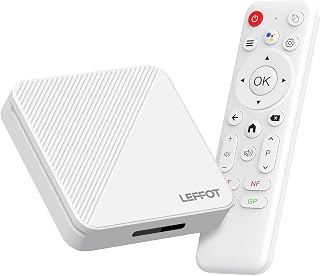 LEFFOT Android 14.0 TV Box 2026 4K Ultra HD Streaming Device