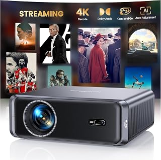 iWIMIUS P65 Portable Smart Projector 4K WiFi 6 — Portable Projector