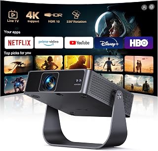 Projecteur portable PUTRIMS S36 1080P 4K HDMI — Projecteur portatif