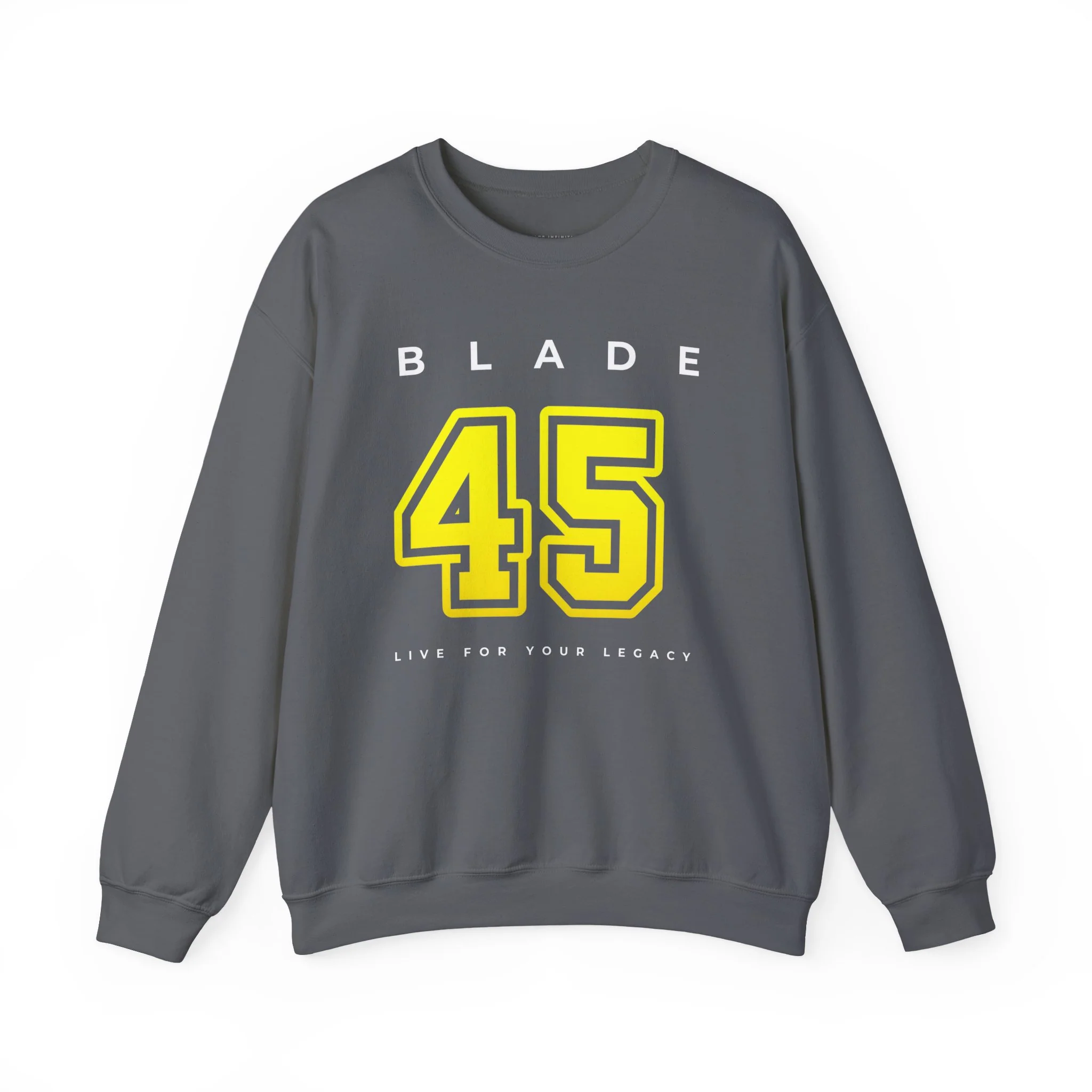 Sweat à col rond unisexe Blade 45 jaune doré — Chandails pour femmes