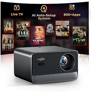 Lisowod L03Pro Smart Projector 1080P 1500 Lumens — Portable Projector