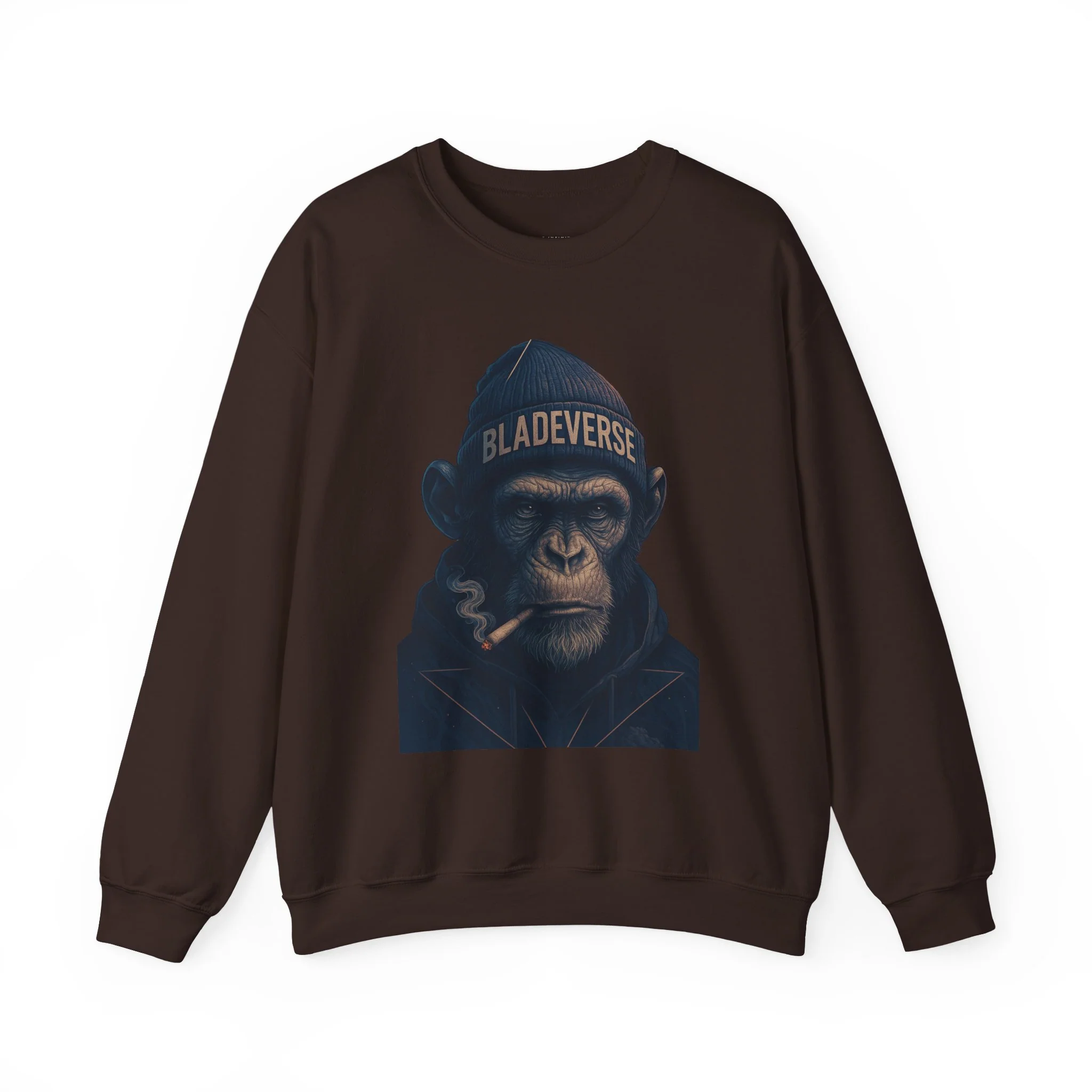 Bladeverse Galactic Monkey Sweater - Dark Chocolate — Womens Sweaters