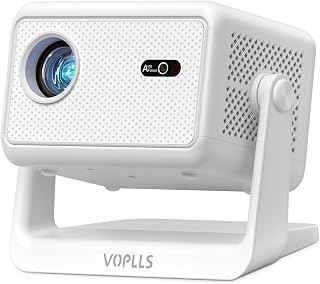 VOPLLS Smart Mini Projector 1800 ANSI 4K WiFi — Portable Projector