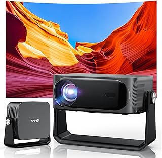 4K Portable Projector with WiFi, 2000 ANSI Lumens