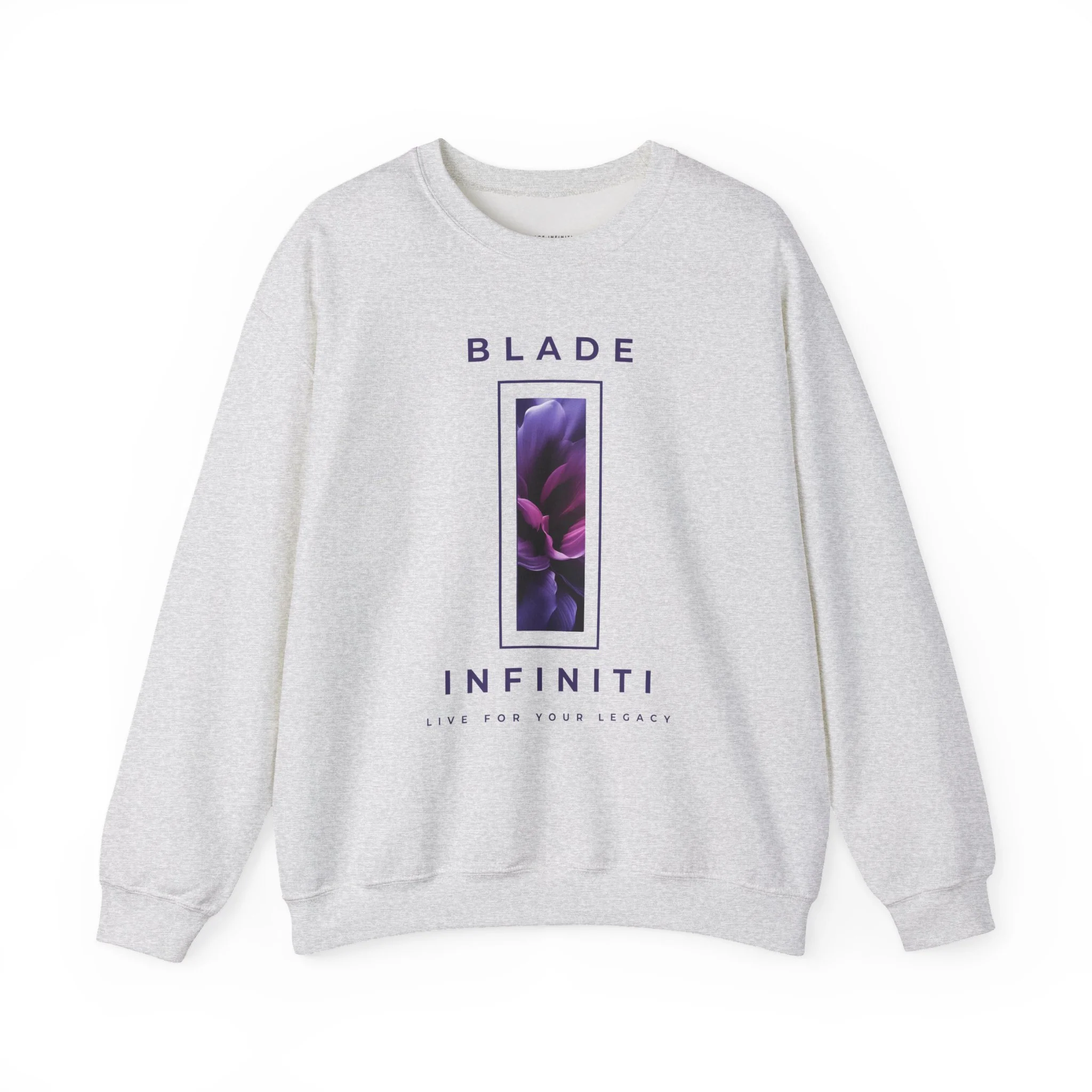 Sweat-shirt unisexe floral Essence of Infiniti - Ash / S — Chandails pour femmes