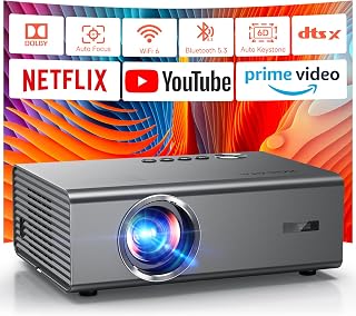 4K Portable Projector with WiFi, Bluetooth & Dolby Audio — Portable Projector