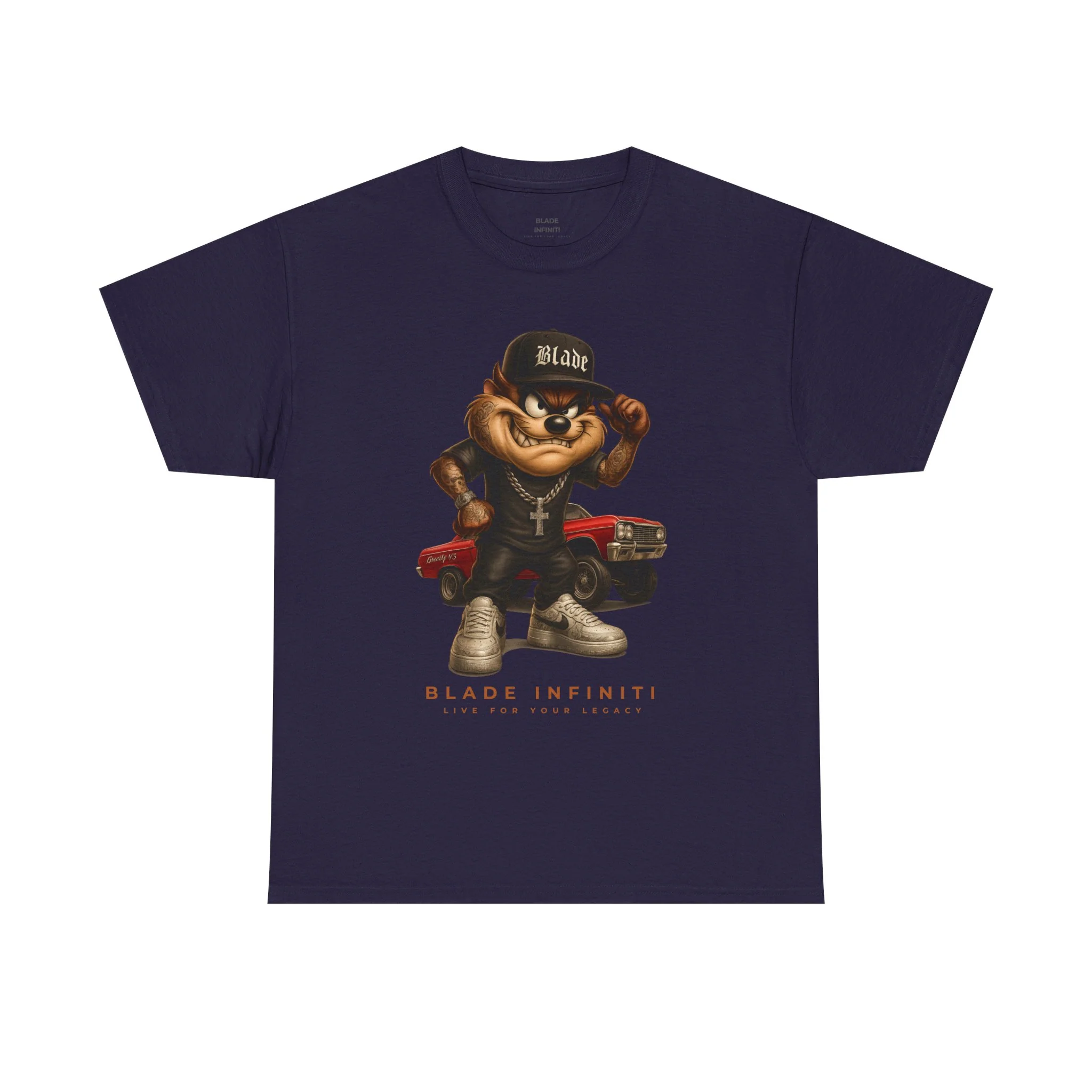Greddy Taz Bear T-Shirt - Blackberry - Men's Wear