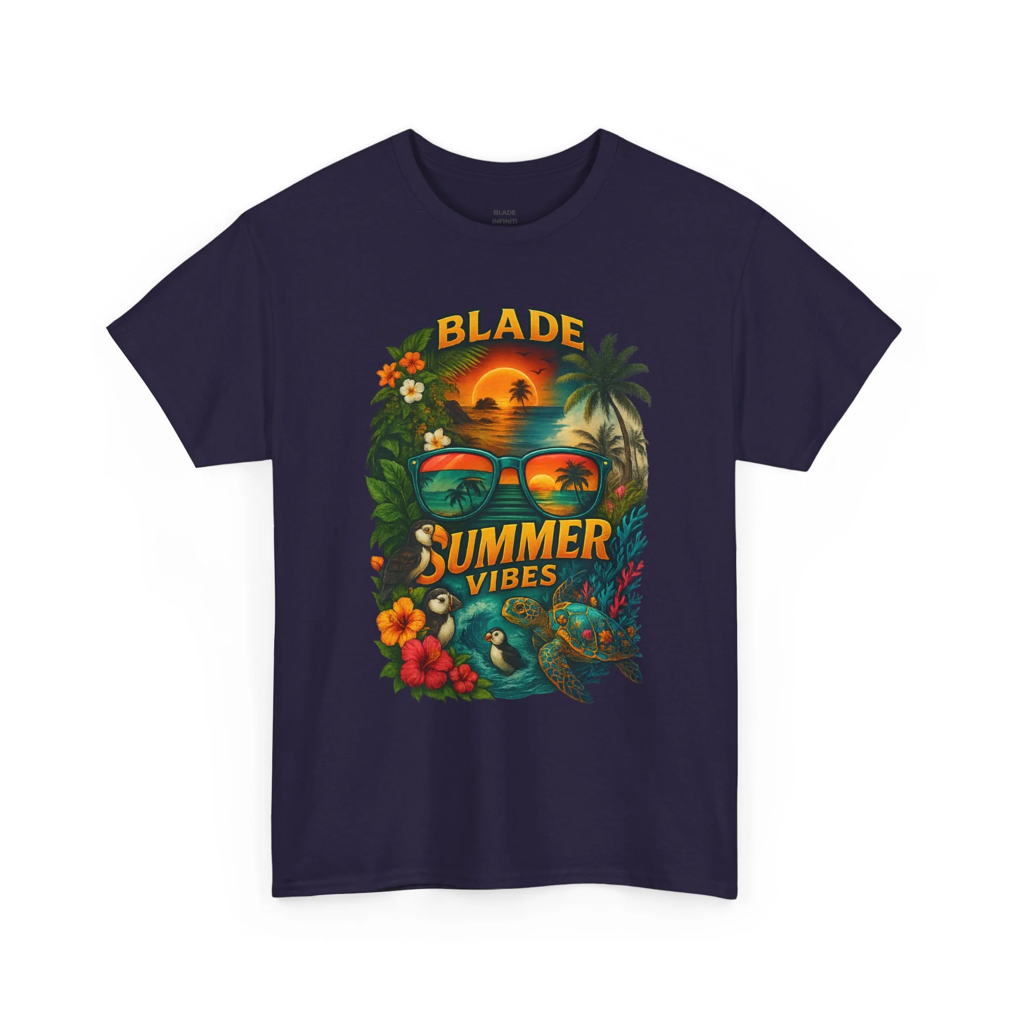 Blade Summer Vibes Multi T-Shirt - Blackberry