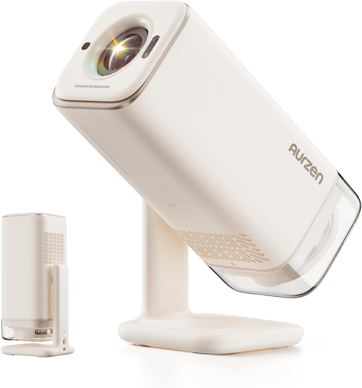 Projecteur Portable Aurzen Boom Air Google TV | Alimentation USB-C — Projecteur portatif