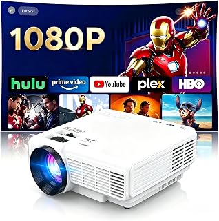 Projecteur Portable TMY 1080P Full HD avec Écran — Projecteur portatif