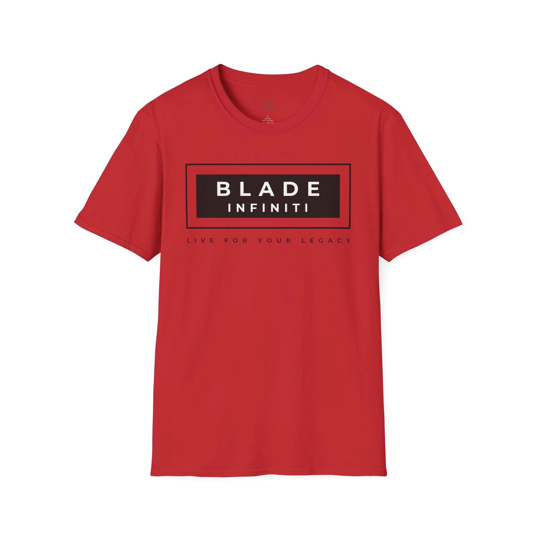 Printify Soft Style Legacy Essential T-Shirt - Red / XS