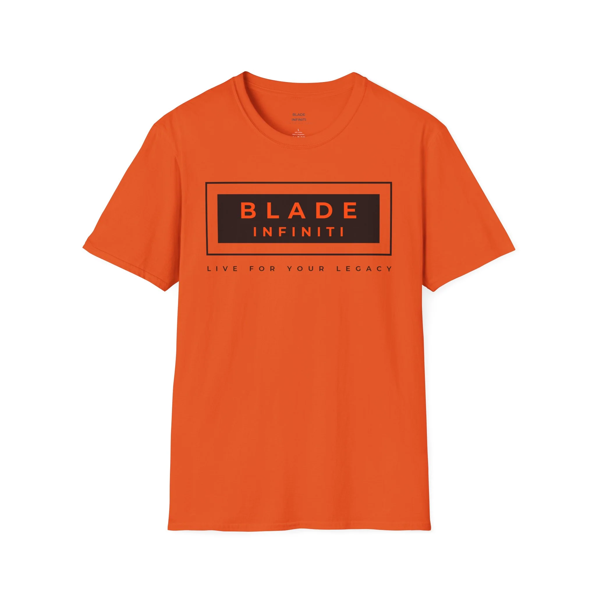 Legacy Essential Orange/Black T-Shirt - Unisex Softstyle