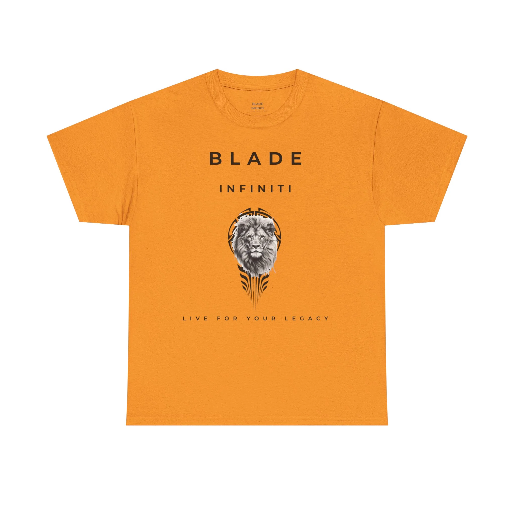 King Essence Legacy Black TX T-Shirt - Tennessee Orange — Mens T Shirts