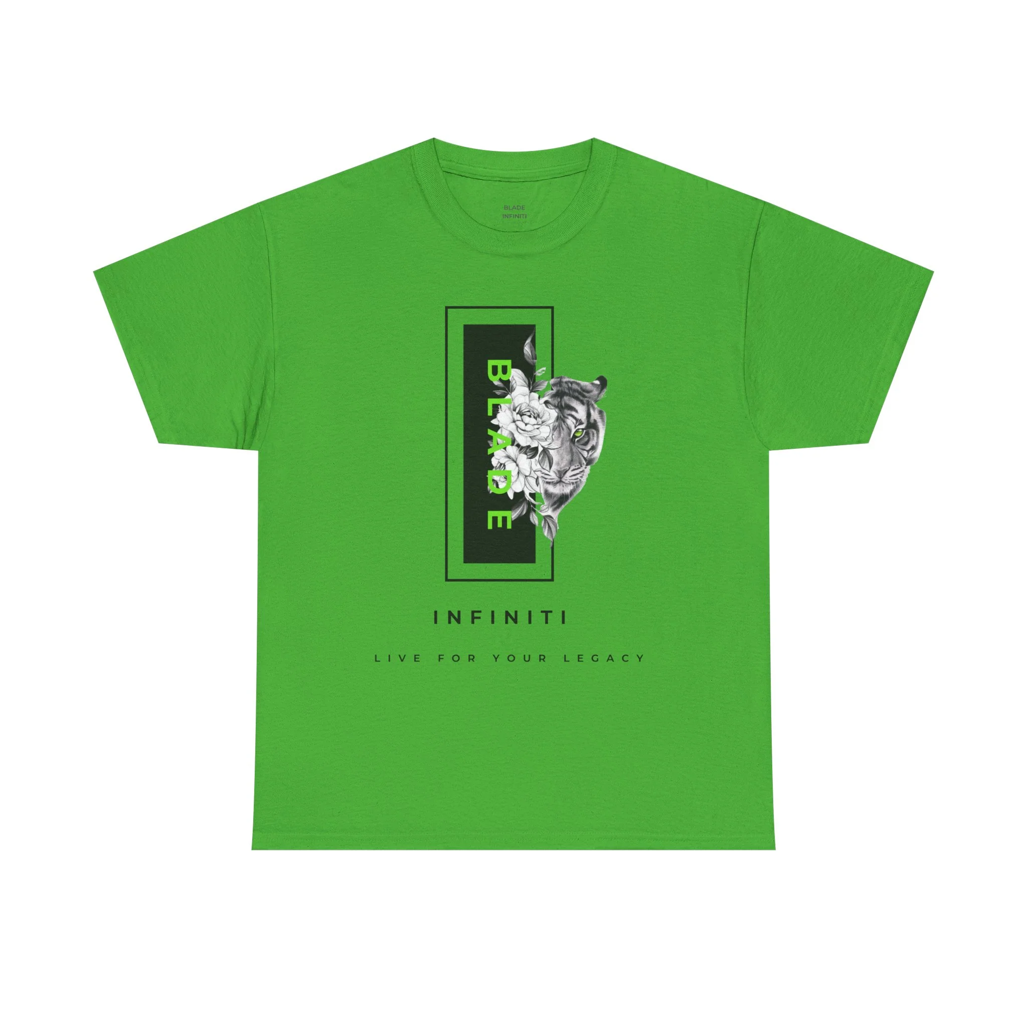T-Shirt Eye of the Tiger Vert TX - Vert Électrique — T-shirts pour hommes