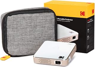 KODAK Ultra Mini Portable Projector - HD LED DLP, 100" Display