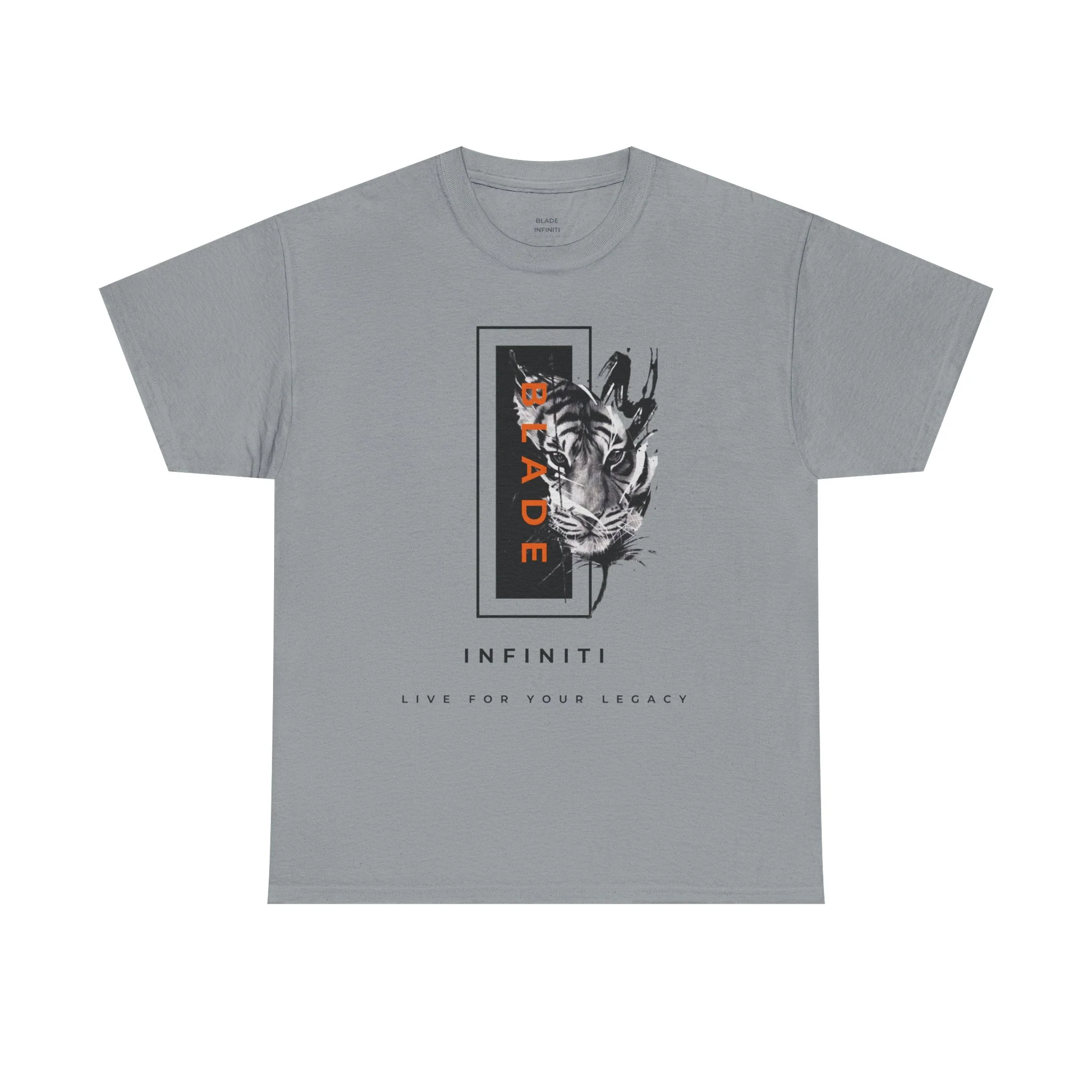 Eye of the Tiger Version 2 Orange TX T-Shirt - Gravel