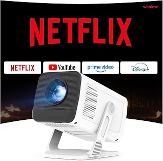 WEMI Smart Projector Mini Portable WiFi 6 720P 4K — Portable Projector