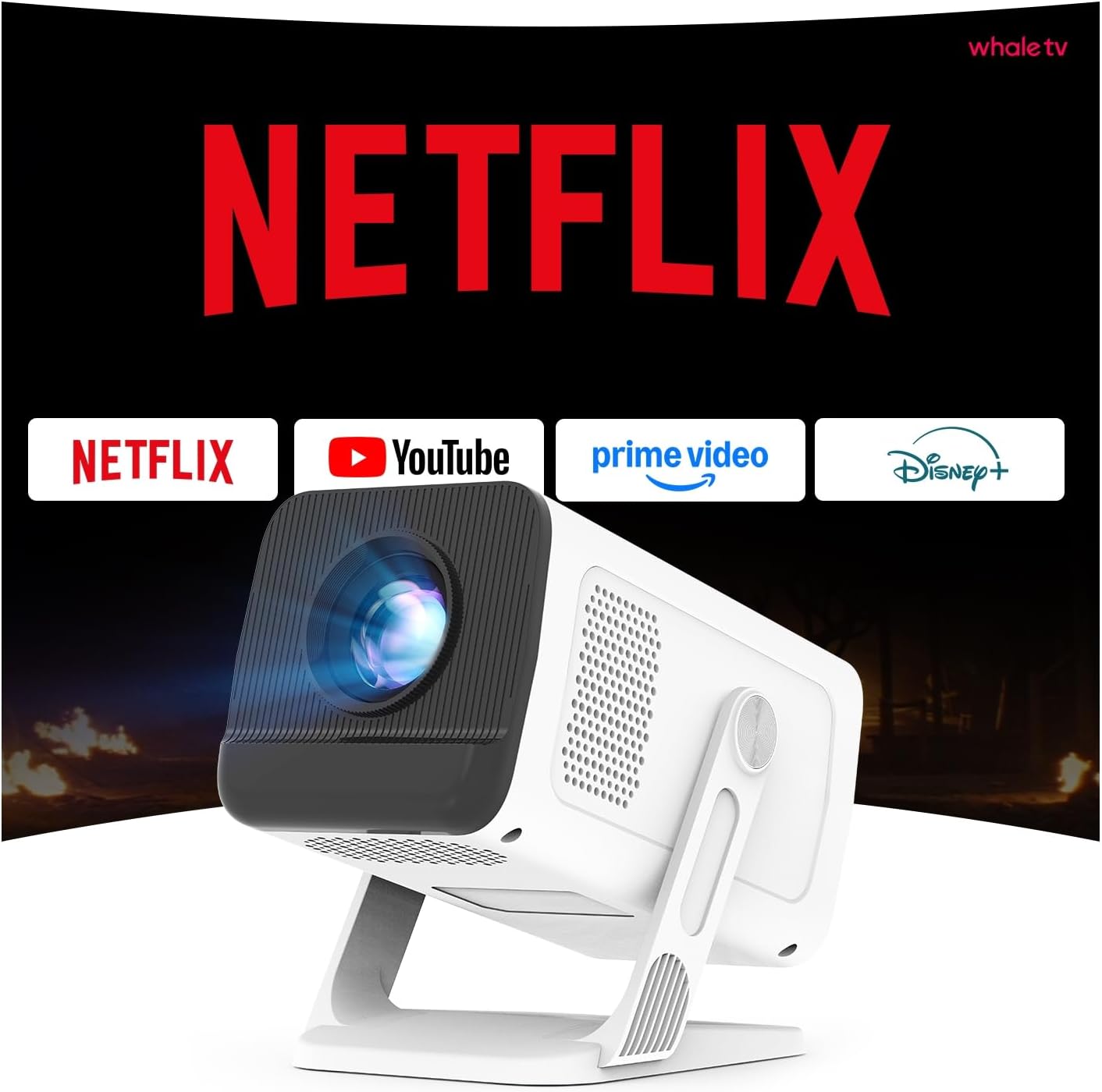 Projecteur Portable WEMI Smart Mini WiFi 6 720P 4K — Projecteur portatif