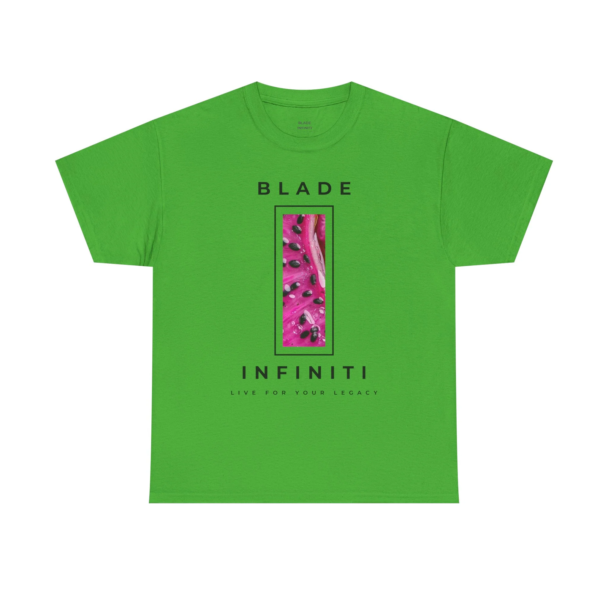 Essence of Infiniti Watermelon Floral T-Shirt - Electric Green — Mens T Shirts
