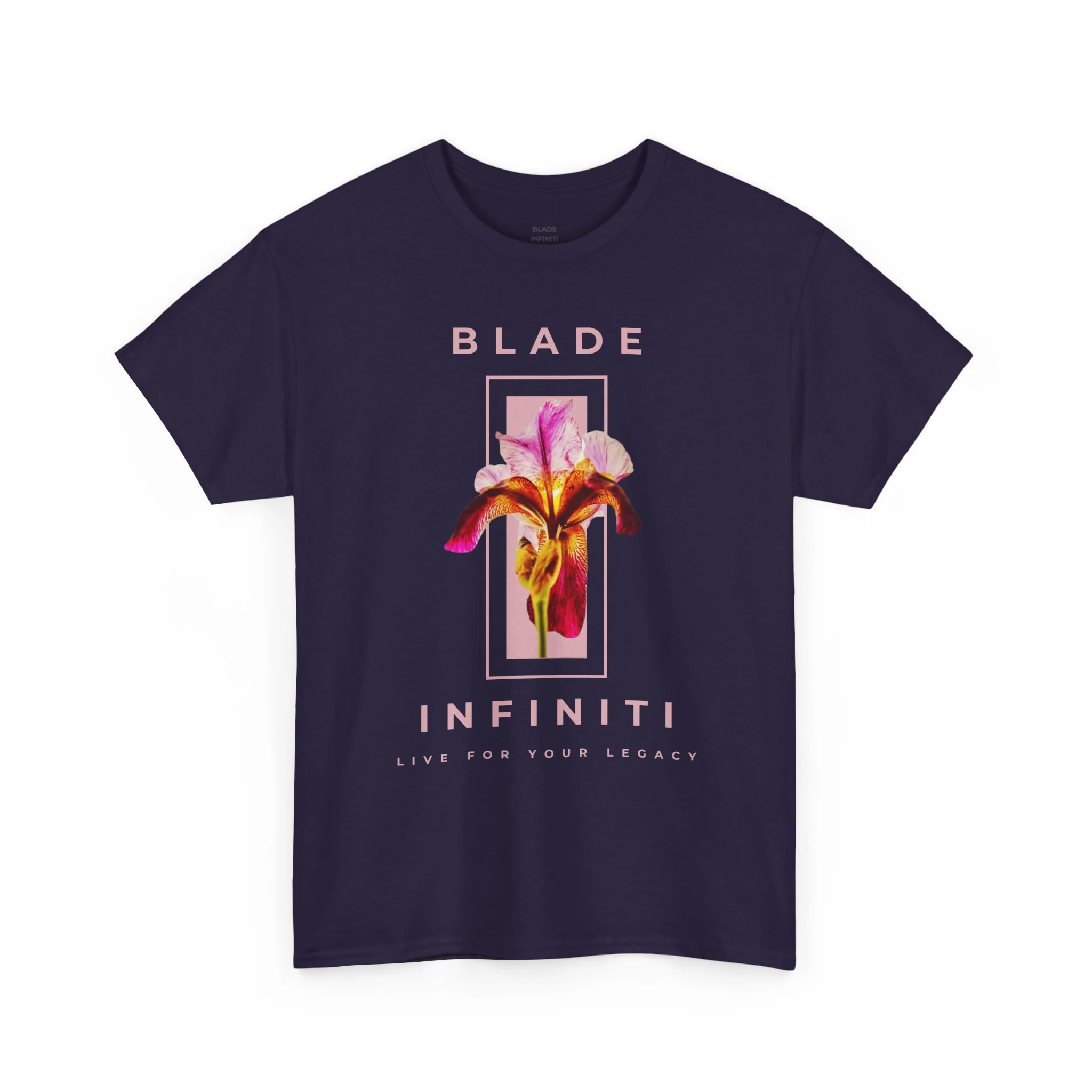 T-shirt floral Essence of Infiniti en rose/orange — T-shirts pour hommes