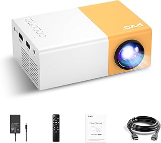 PVO Mini Portable LED Projector for Home & Outdoor — Portable Projector