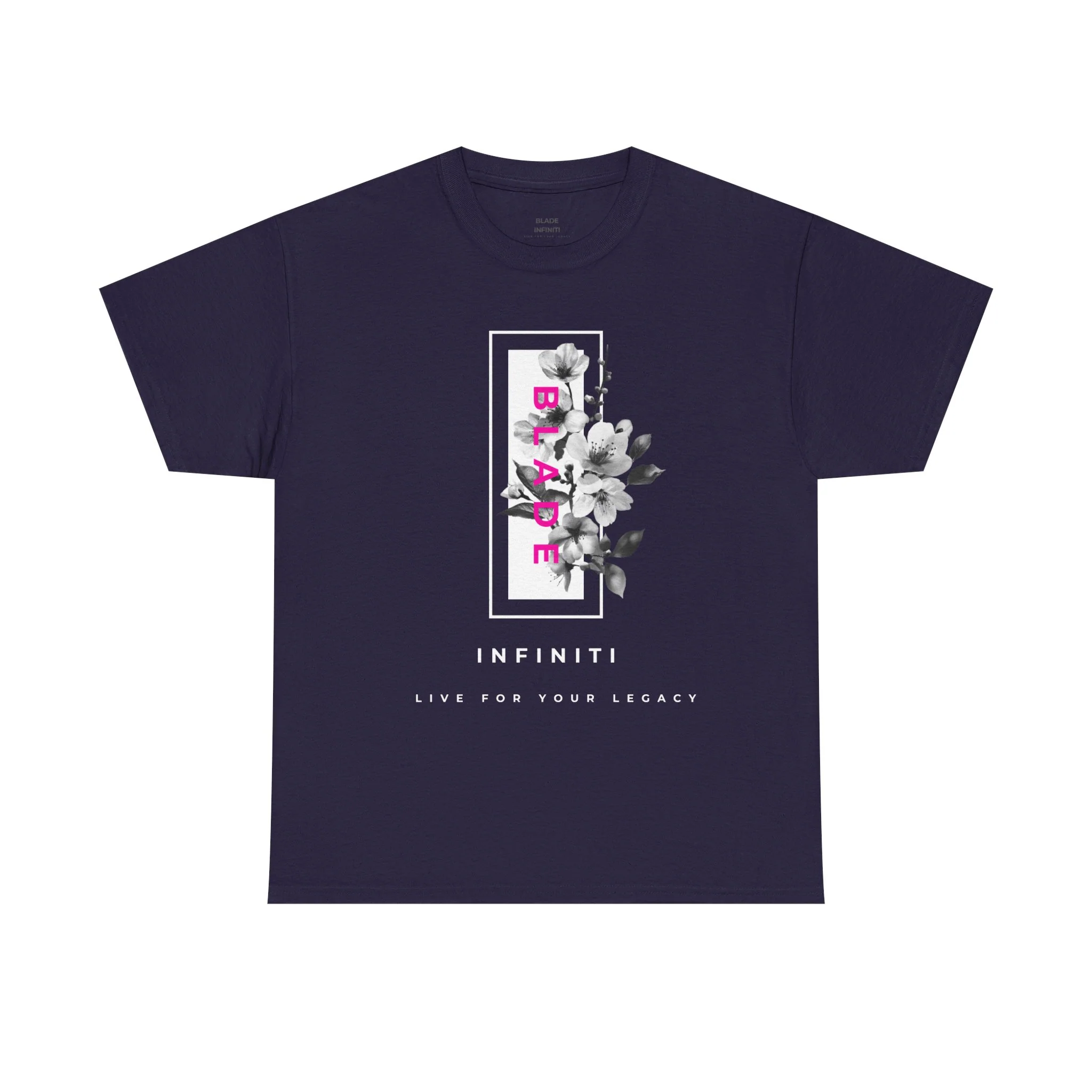 Bloom Bae Deep Pink TX Floral T-Shirt - Blackberry
