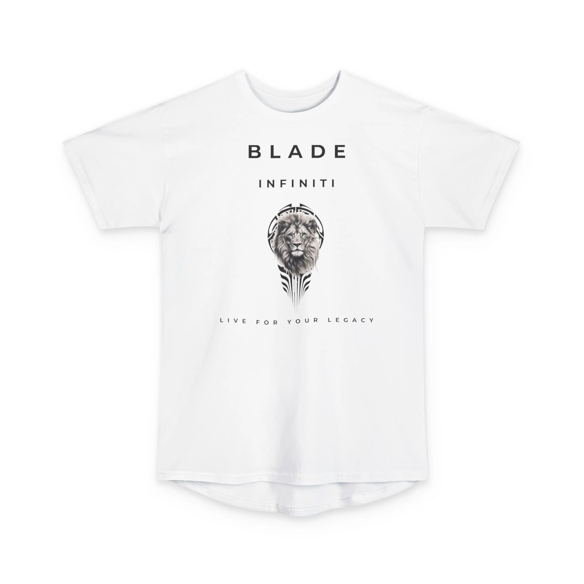 T-shirt long King Essence Legacy Noir TX - Blanc - Taille S — T-shirts pour hommes