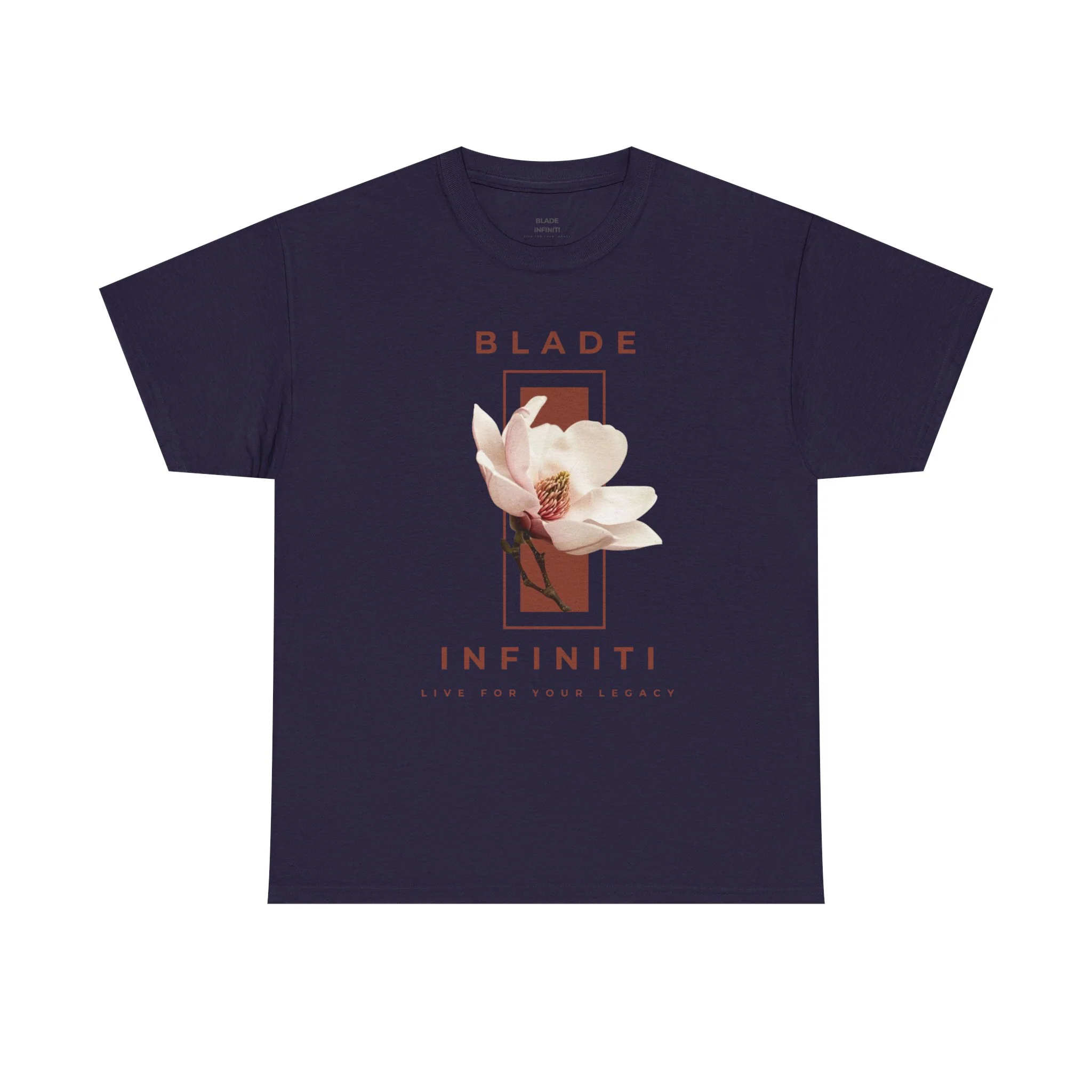 T-shirt floral Essence of Infiniti brun/crème — T-shirts pour hommes