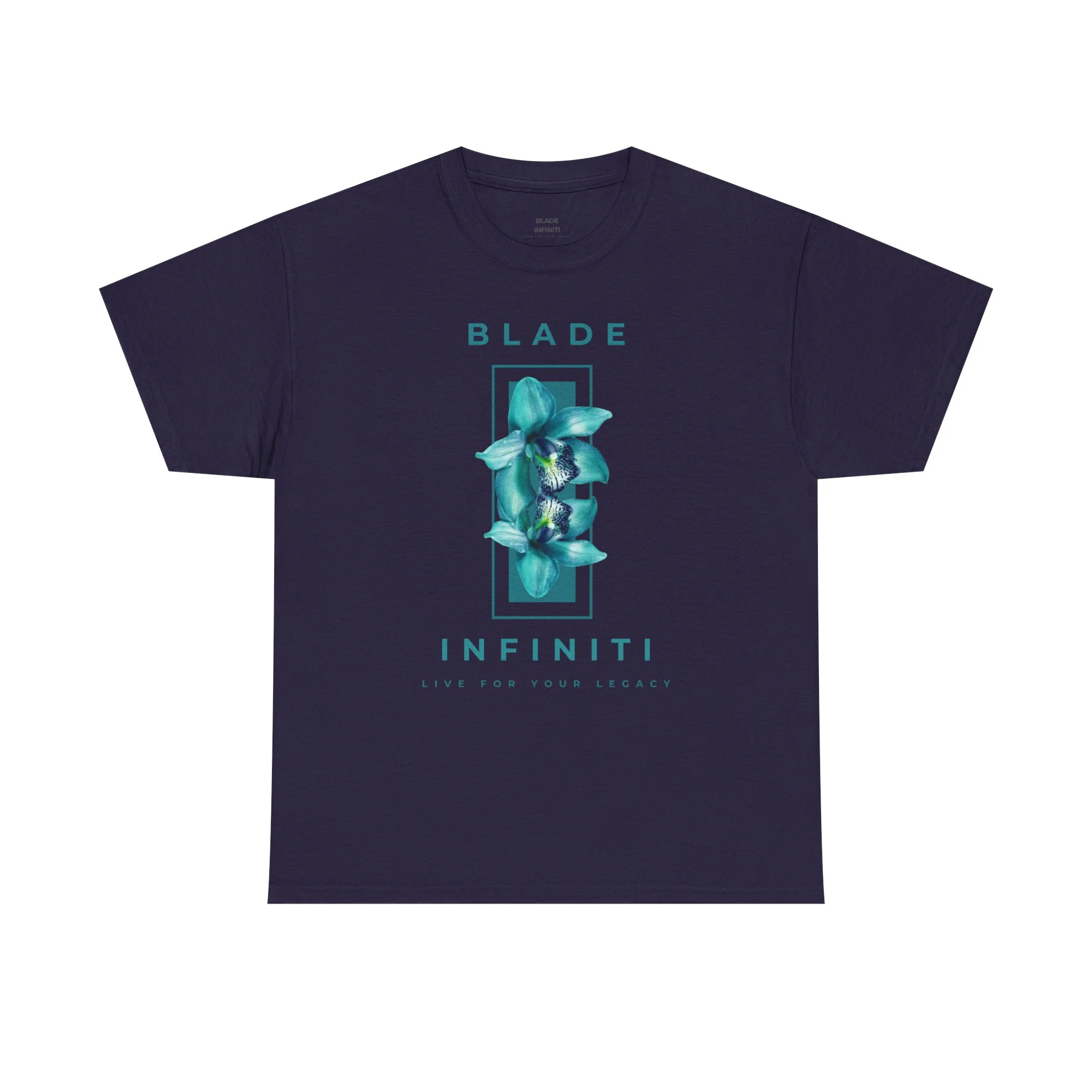 T-shirt floral teal Essence of Infiniti - Blackberry - S — T-shirts pour hommes