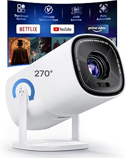BoldEver Mini Portable Projector WiFi 6 1080P — Portable Projector