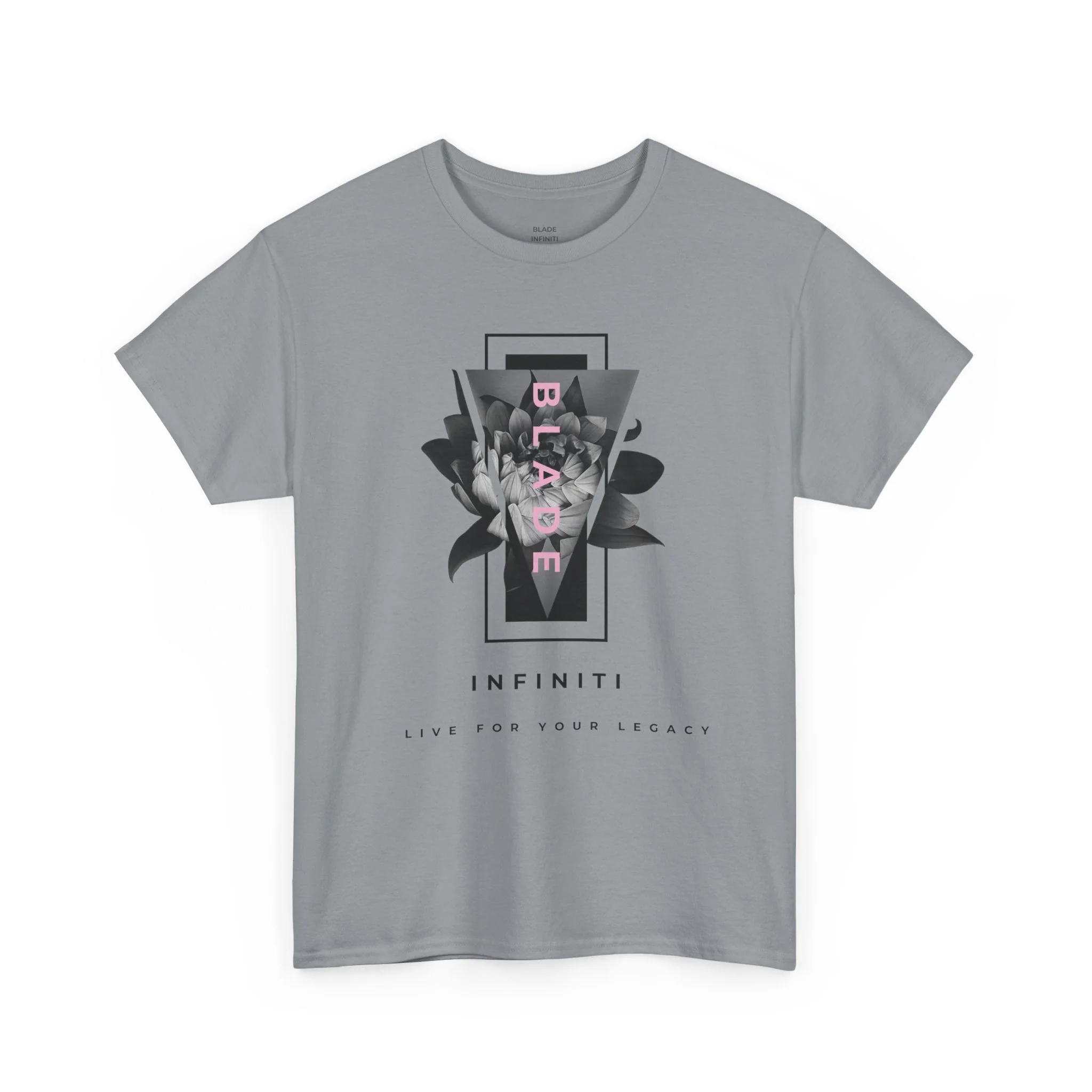 T-shirt floral Flora Essence rose bébé - Gravel — T-shirts pour hommes