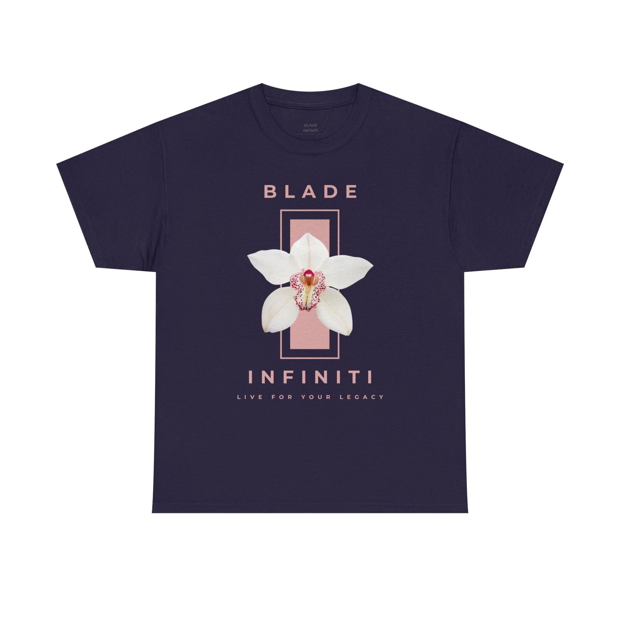 T-shirt floral Infiniti rose/blanc - Blackberry / S — T-shirts pour hommes