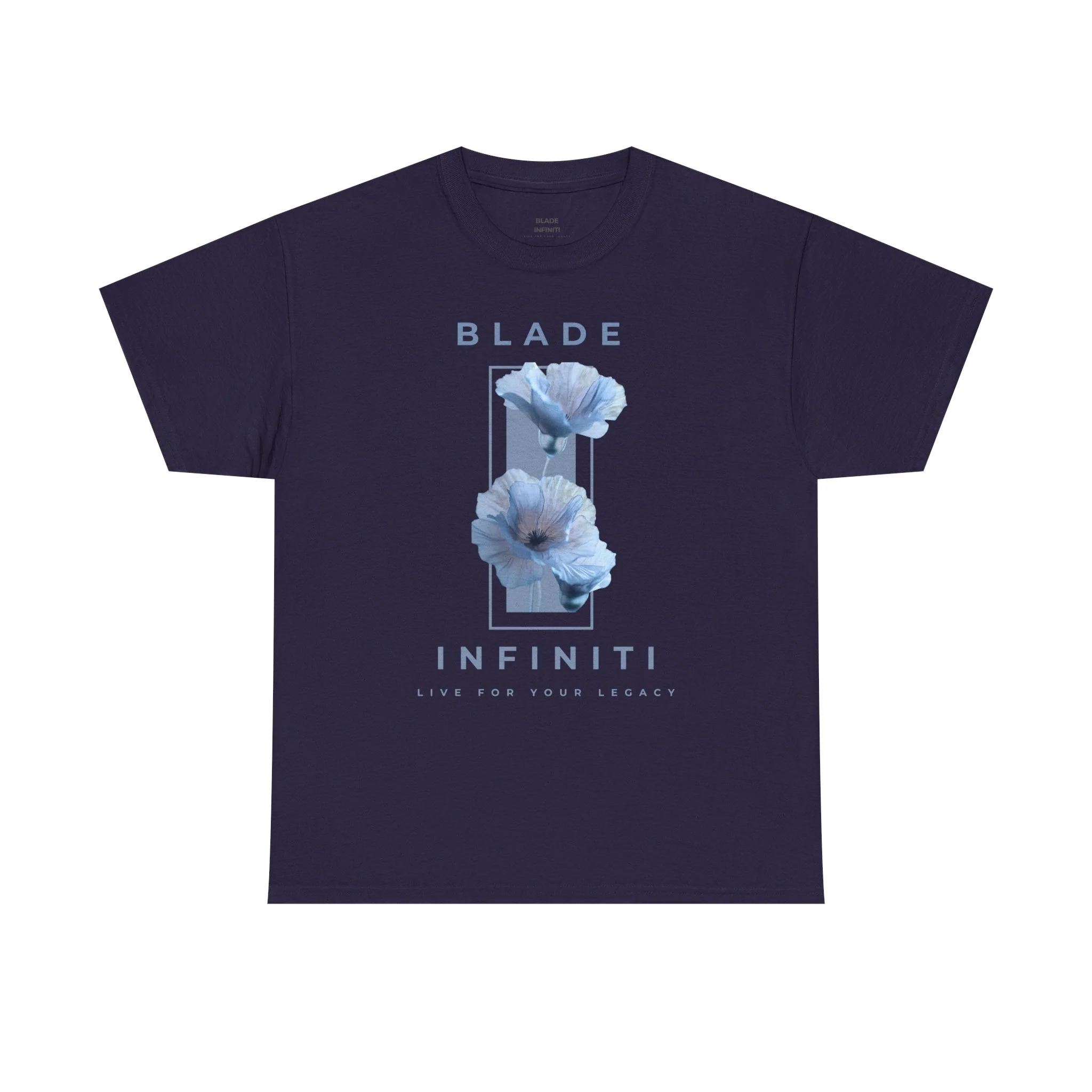 T-shirt floral menthe/bleu Essence de Infiniti - Blackberry — T-shirts pour hommes