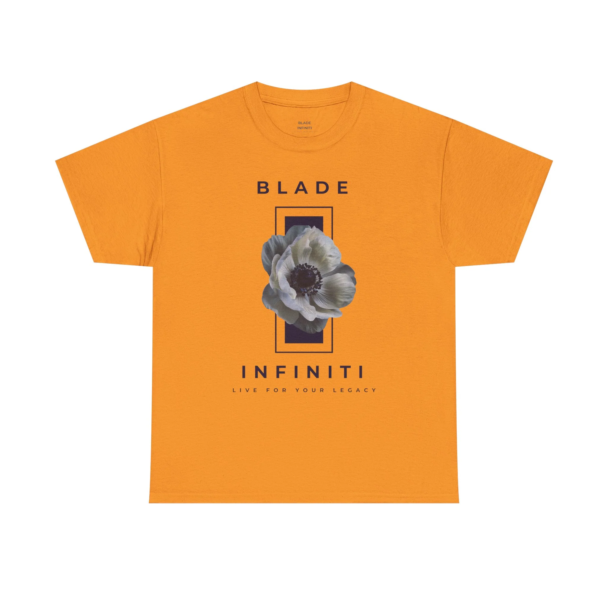 T-shirt floral Essence of Infiniti en bleu marine et blanc — T-shirts pour hommes