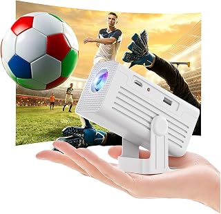 Mini Portable Smart Projector – 4K, 260 ANSI, WiFi — Portable Projector